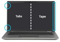 Privacyfilter Kensington High Clarity voor 14'' laptops 16:9-3