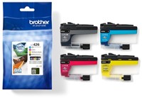 Inktcartridge Brother LC-426VAL zwart + 3 kleuren 1 Stuk-2