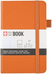 Notitieboek Sakura pocket lijn amber 1 Stuk