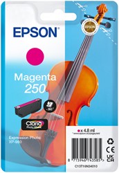 Inktcartridge Epson 250 T16N34 rood 1 Stuk