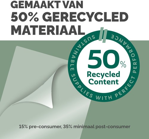 Lamineerhoes Fellowes A6 light 50% gerecycled mat 100stuks-3