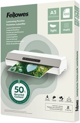 Lamineerhoes Fellowes A3 2x75micron recycled mat 100 Stuk