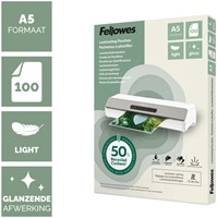 Lamineerhoes Fellowes A5 2x75micron recycled glans 100 Stuk-2