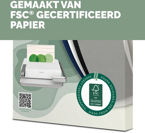 Voorblad Fellowes A4 FSC translucent papier 150gr 50 Stuk-3