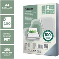 Voorblad Fellowes A4 PET 150micron 100 Stuk-2