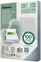 Voorblad Fellowes A4 PET 180micron 100 Stuk