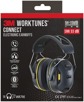 Oorkap 3M WorkTunes Connect Bluetooth zwart 1 Stuk