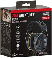 Oorkap 3M WorkTunes Connect Bluetooth zwart 1 Stuk-2