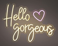 Ledbord Lumineo indoor USB Neon Hello Gorgeous 1 Stuk-3