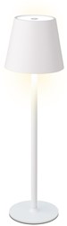Tafellamp Lumineo led oplaadbaar steady buiten wit 1 Stuk