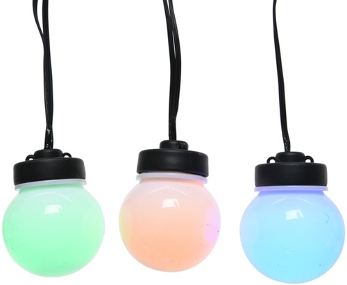 Partylight Lumineo led 20 bollen 950cm assorti 1 Stuk-2