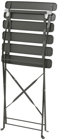 Bistroset staal 3-delig antraciet 1 Stuk-2