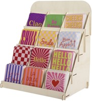 Decobord Decoris MDF 9.5x9.5cm assorti 1 Stuk