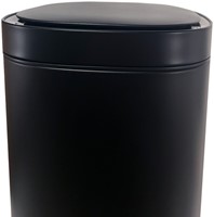 Afvalbak Desq Sensor 50 liter RVS zwart 1 Stuk-2