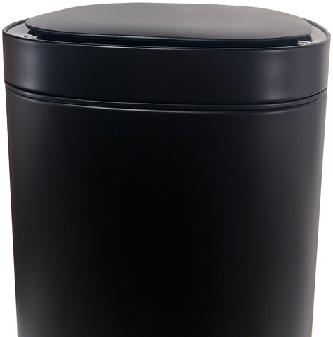 Afvalbak Desq Sensor 50 liter RVS zwart 1 Stuk-2