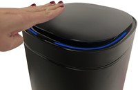 Afvalbak Desq Sensor 50 liter RVS zwart 1 Stuk-3