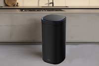 Afvalbak Desq Sensor 50 liter RVS zwart 1 Stuk-1