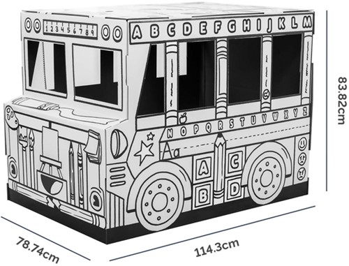 Kartonnen speelbus Bankers Box Play 1 Stuk-2