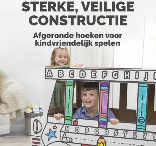 Kartonnen speelbus Bankers Box Play 1 Stuk-3