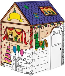 Kartonnen speelhuis Verjaardag XL Bankers Box Play 1 Stuk