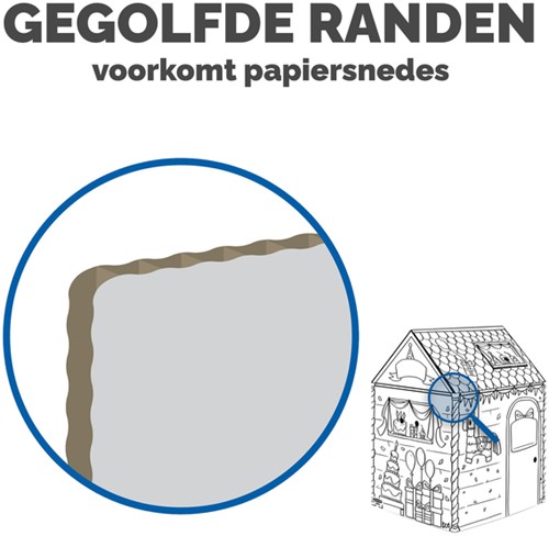 Kartonnen speelhuis Verjaardag XL Bankers Box Play 1 Stuk-3