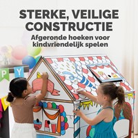 Kartonnen speelhuis Verjaardag XL Bankers Box Play 1 Stuk-2