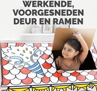 Kartonnen speelhuis Verjaardag XL Bankers Box Play 1 Stuk-3