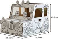 Kartonnen dinosaurustruck XL Bankers Box Play 1 Stuk-2