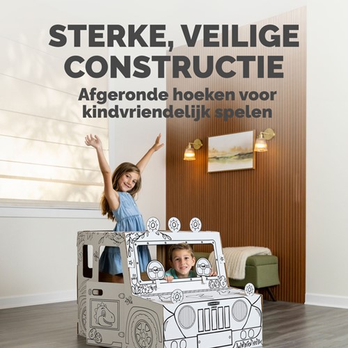 Kartonnen dinosaurustruck XL Bankers Box Play 1 Stuk-1