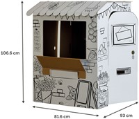 Kartonnen marktkraam XL Bankers Box Play 1 Stuk-2