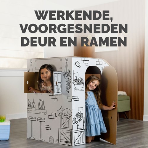 Kartonnen marktkraam XL Bankers Box Play 1 Stuk-3