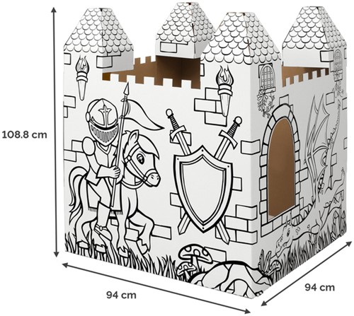 Kartonnen kasteel XL Bankers Box Play 1 Stuk-2