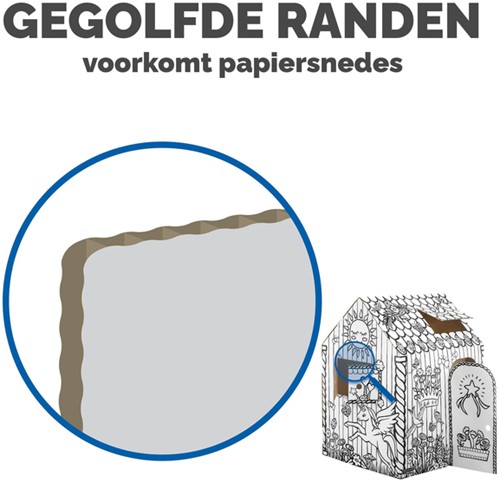 Kartonnen speelhuis XL Eenhoorn Bankers Box Play 1 Stuk-3