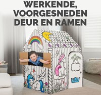 Kartonnen speelhuis XL Eenhoorn Bankers Box Play 1 Stuk-3