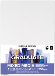 Canvasboard Daler Rowney Graduate A3 wit 1 Stuk