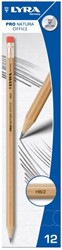 Grafietpotlood LYRA Pro Natura Office HB 12 stuks 12 Stuk