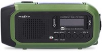 Noodradio Nedis DAB+ FM zonnepaneel 1 Stuk
