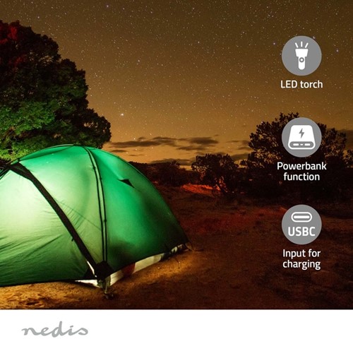 Noodradio Nedis DAB+ FM zonnepaneel 1 Stuk-6