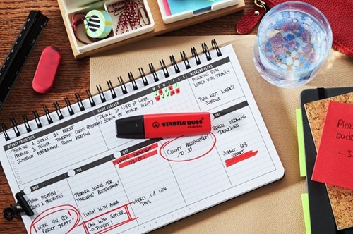 Markeerstift STABILO Boss 70/48 echt rood-1
