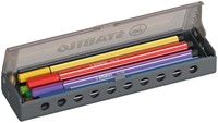 Viltstift STABILO Pen 68 M clickset à 10 kleuren 10 Stuk-3