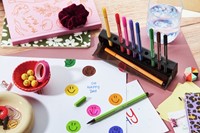 Viltstift STABILO Pen 68 M clickset à 10 kleuren 10 Stuk-4