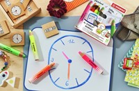 Whiteboardpotlood STABILO MARKdry 4st neon kleuren 6 Stuk-2