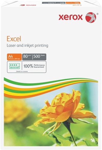 Kopieerpapier Xerox Excel A4 80gr wit 500 Vel