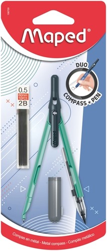 Penpasser Maped 3delig assorti 1 Stuk