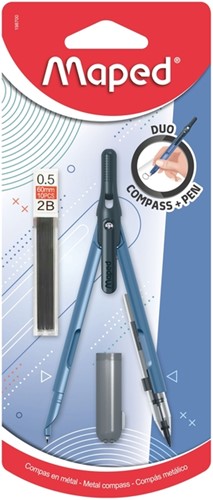 Penpasser Maped 3delig assorti 1 Stuk-2