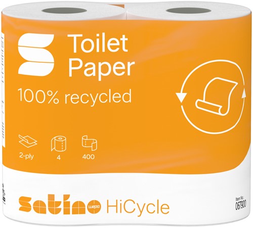 Toiletpapier Satino MT1 HiCycle 2laags 067900 4 Rol-2