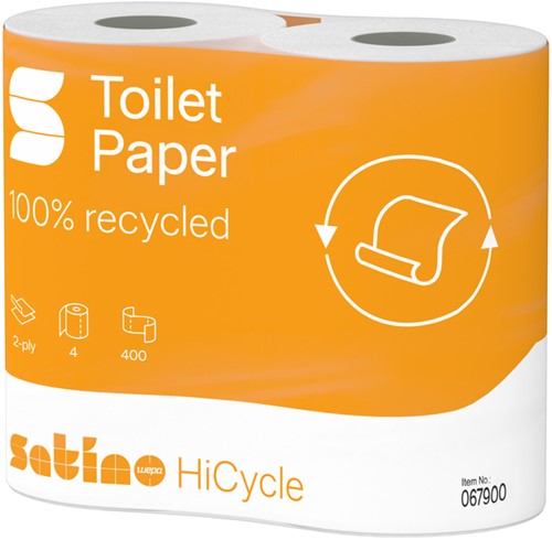 Toiletpapier Satino MT1 HiCycle 2laags 067900 4 Rol-3