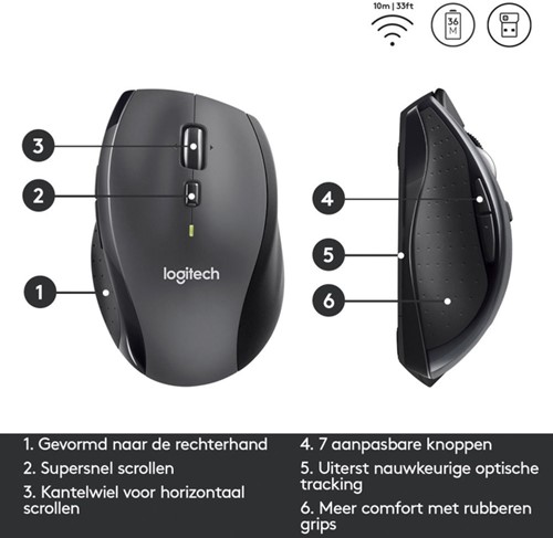 Muis Logitech M705 marathon 1 Stuk-2