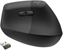 Muis Logitech Lift business rechtshandig grafiet 1 Stuk