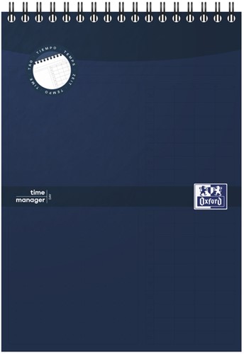 Task Manager Oxford dagplanner A5 70 vel blauw 1 Stuk